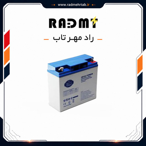 باتری یو پی اس ۱۲ ولت 18 آمپر ساعت ایبیزا