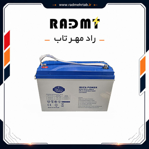 باتری دیپ سایکل ۱۲ ولت 100 آمپر ساعت ایبیزا