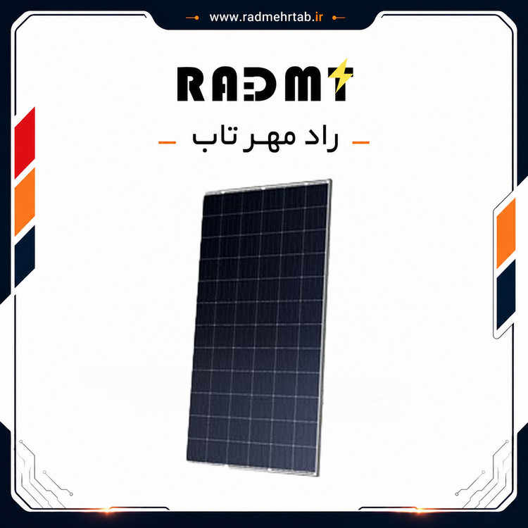 پنل خورشیدی 380 وات مونوکریستال برند مانا انرژی